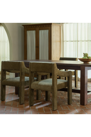   Modern European furniture - Brown Acacia Wood Dining Table S - www.oroa.com | Oroa.com