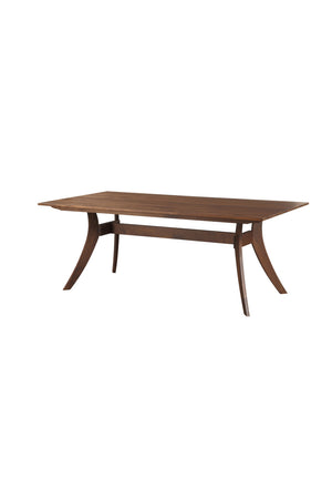   Modern European furniture - Walnut Rectangular Dining Table - www.oroa.com | Oroa.com