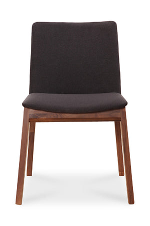   Modern European furniture - American Walnut Framed Dining Chairs (2) - www.oroa.com | Oroa.com