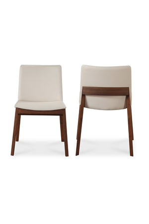   Modern European furniture - American Walnut Framed Dining Chairs (2) - www.oroa.com | Oroa.com