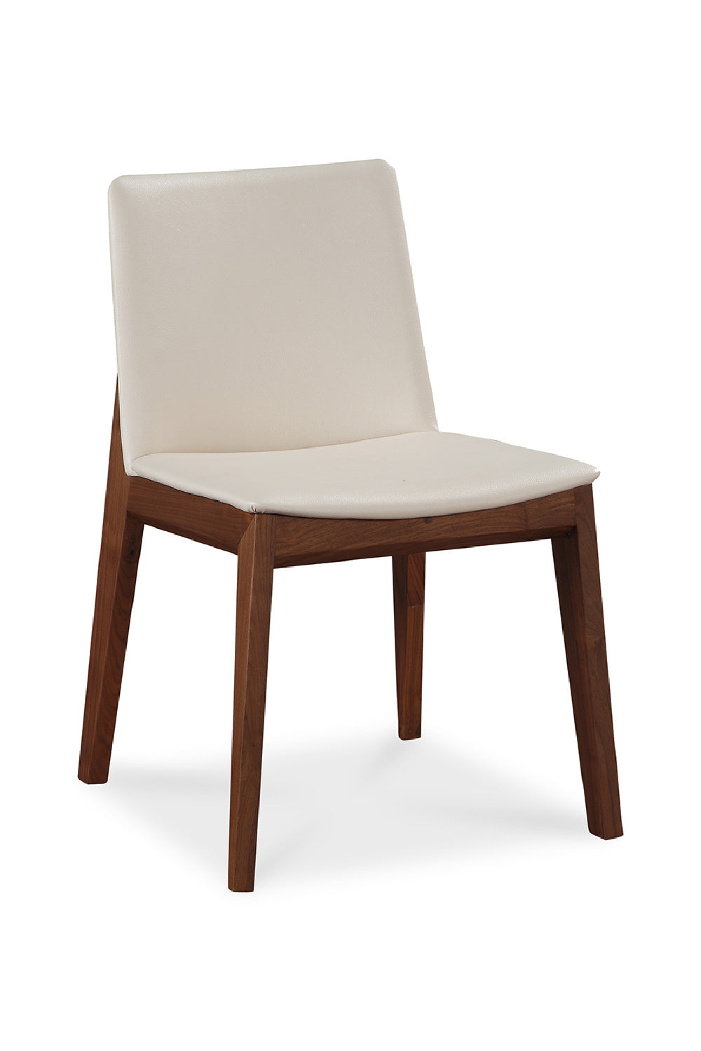   Modern European furniture - American Walnut Framed Dining Chairs (2) - www.oroa.com | Oroa.com