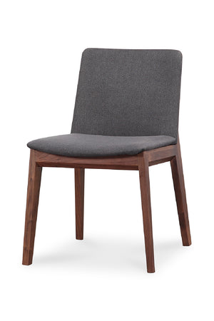   Modern European furniture - American Walnut Framed Dining Chairs (2) - www.oroa.com | Oroa.com