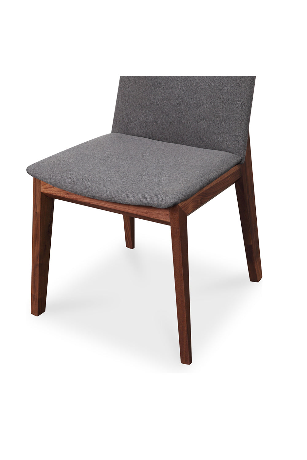   Modern European furniture - American Walnut Framed Dining Chairs (2) - www.oroa.com | Oroa.com