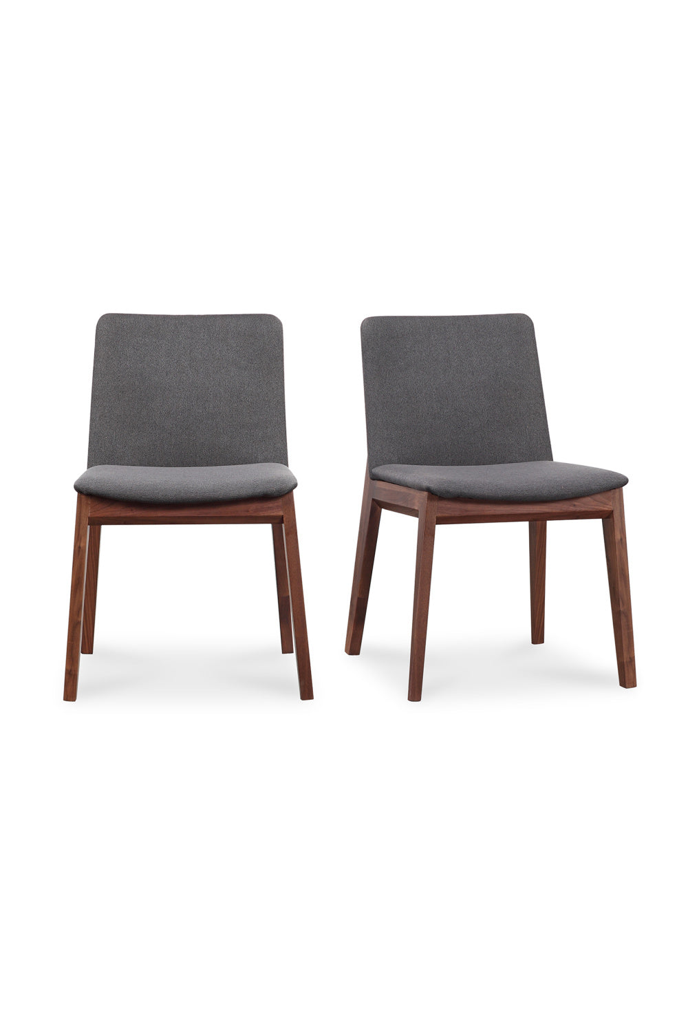   Modern European furniture - American Walnut Framed Dining Chairs (2) - www.oroa.com | Oroa.com
