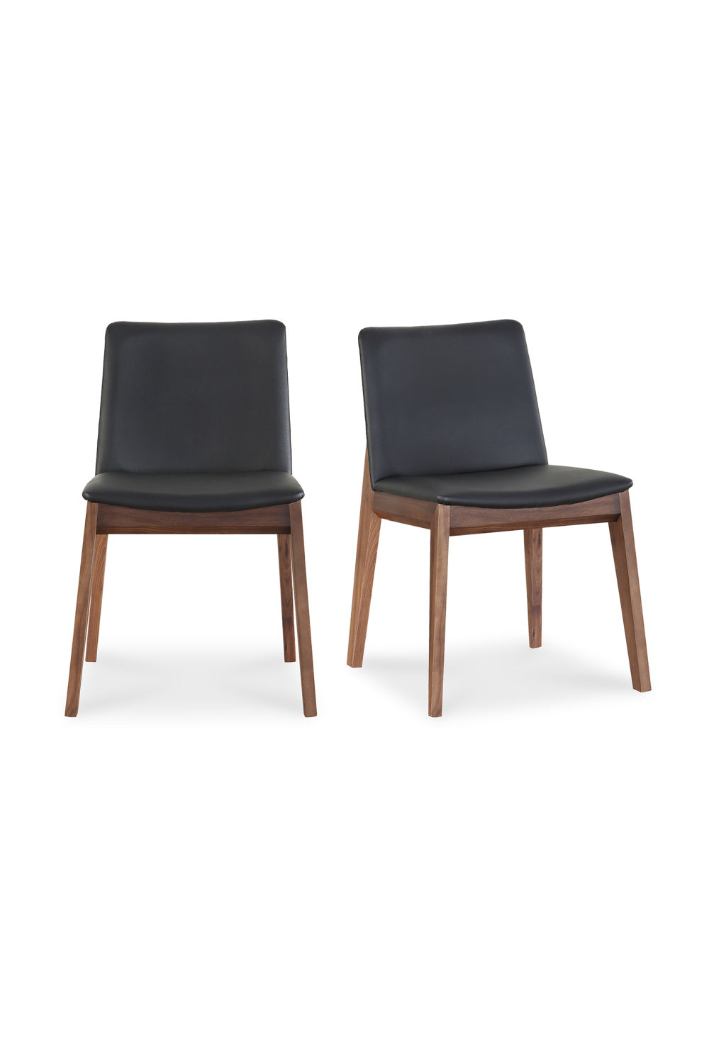   Modern European furniture - American Walnut Framed Dining Chairs (2) - www.oroa.com | Oroa.com