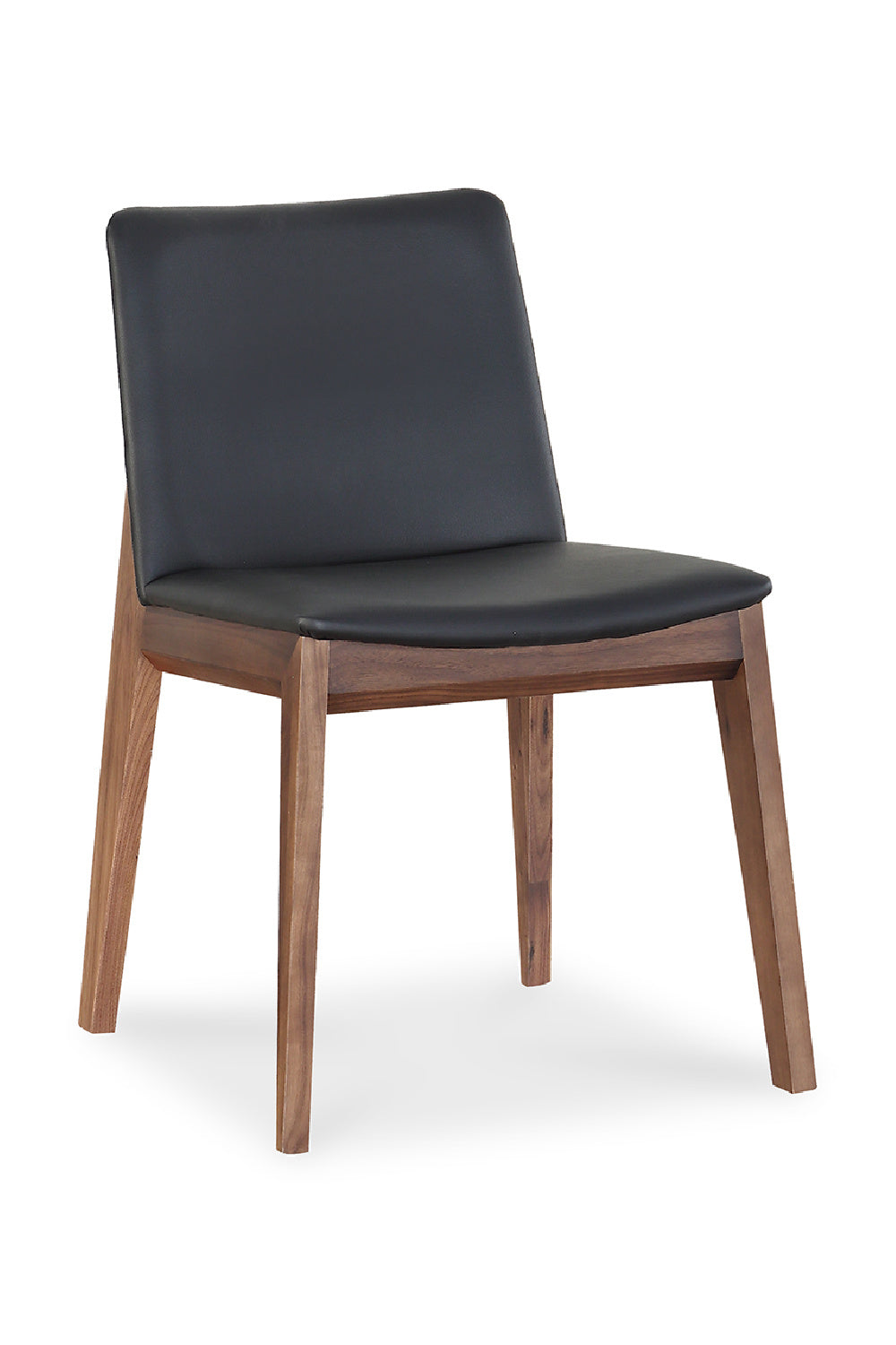   Modern European furniture - American Walnut Framed Dining Chairs (2) - www.oroa.com | Oroa.com