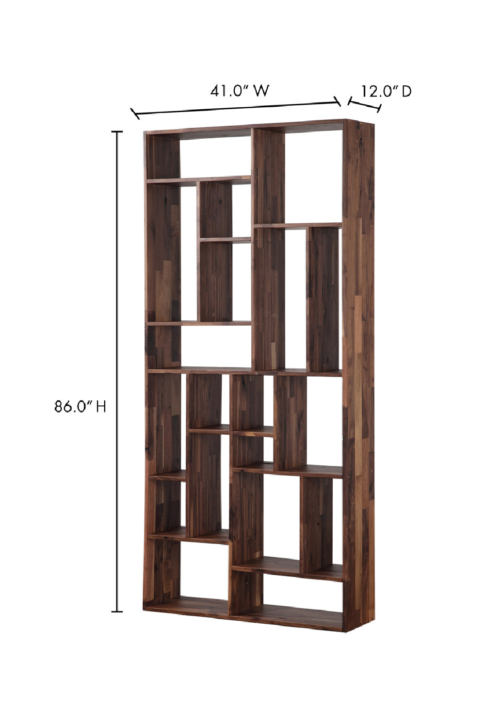   Modern European furniture - Solid Walnut Display Shelf - www.oroa.com | Oroa.com