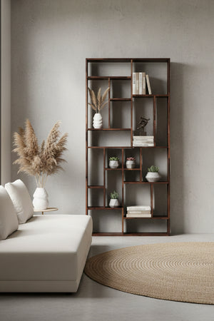   Modern European furniture - Solid Walnut Display Shelf - www.oroa.com | Oroa.com