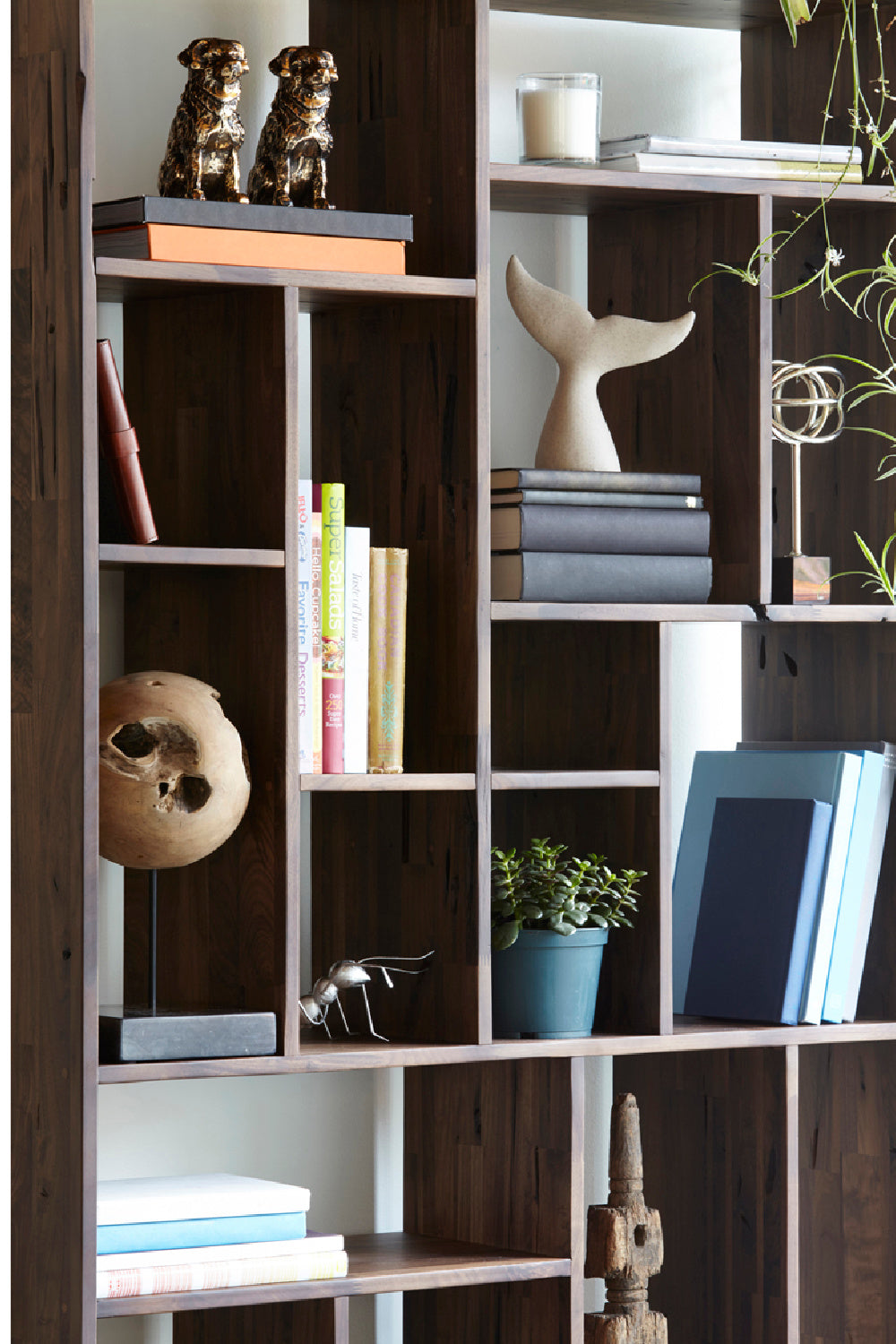   Modern European furniture - Solid Walnut Display Shelf - www.oroa.com | Oroa.com