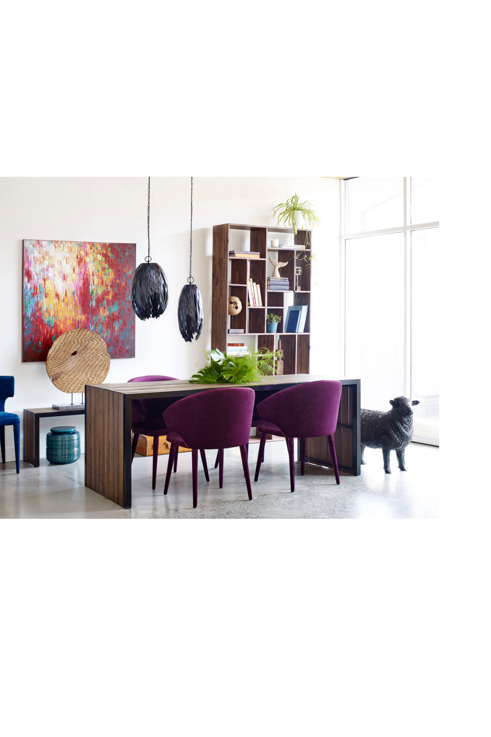   Modern European furniture - Solid Walnut Display Shelf - www.oroa.com | Oroa.com