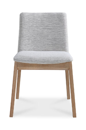   Modern European furniture - Oak Framed Padded Dining Chairs (2) - www.oroa.com | Oroa.com