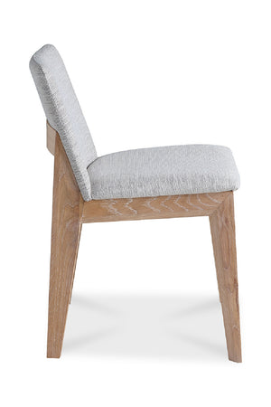   Modern European furniture - Oak Framed Padded Dining Chairs (2) - www.oroa.com | Oroa.com