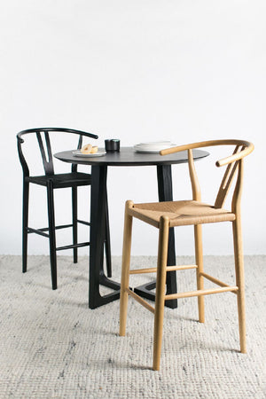   Modern European furniture - Black Solid Ash Counter Table - www.oroa.com | Oroa.com