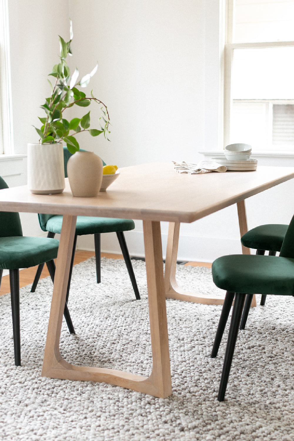   Modern European furniture - Rectangular Wooden Dining Table - www.oroa.com | Oroa.com