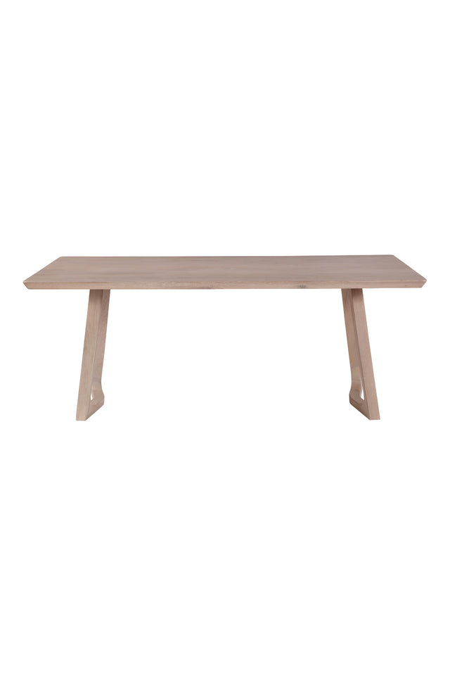 Modern European furniture - Rectangular Wooden Dining Table - www.oroa.com