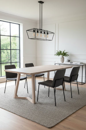   Modern European furniture - Rectangular Wooden Dining Table - www.oroa.com | Oroa.com