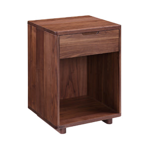   Modern European furniture - Solid Wood 1-Drawer Nightstand - www.oroa.com | Oroa.com