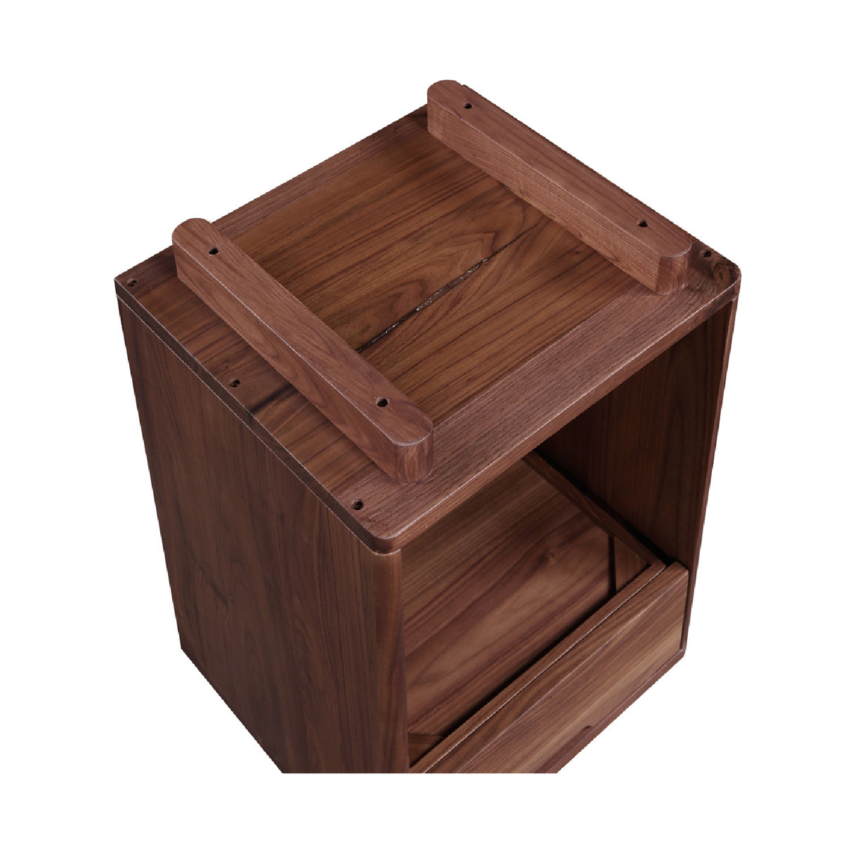   Modern European furniture - Solid Wood 1-Drawer Nightstand - www.oroa.com | Oroa.com