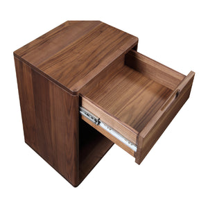   Modern European furniture - Solid Wood 1-Drawer Nightstand - www.oroa.com | Oroa.com