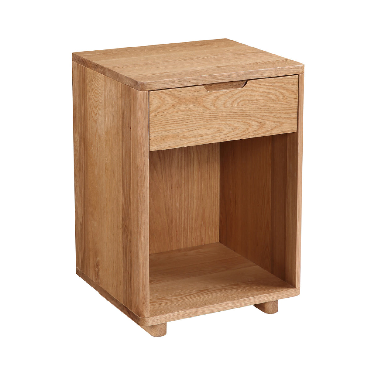   Modern European furniture - Solid Wood 1-Drawer Nightstand - www.oroa.com | Oroa.com