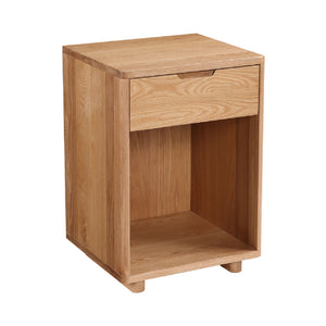   Modern European furniture - Solid Wood 1-Drawer Nightstand - www.oroa.com | Oroa.com