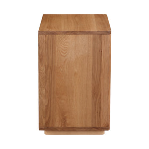   Modern European furniture - Solid Wood 1-Drawer Nightstand - www.oroa.com | Oroa.com