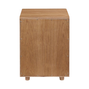   Modern European furniture - Solid Wood 1-Drawer Nightstand - www.oroa.com | Oroa.com