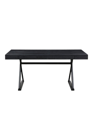   Modern European furniture - Trestle Framed Wooden Desk - www.oroa.com | Oroa.com
