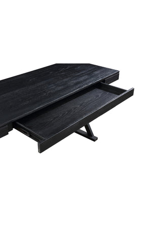   Modern European furniture - Trestle Framed Wooden Desk - www.oroa.com | Oroa.com