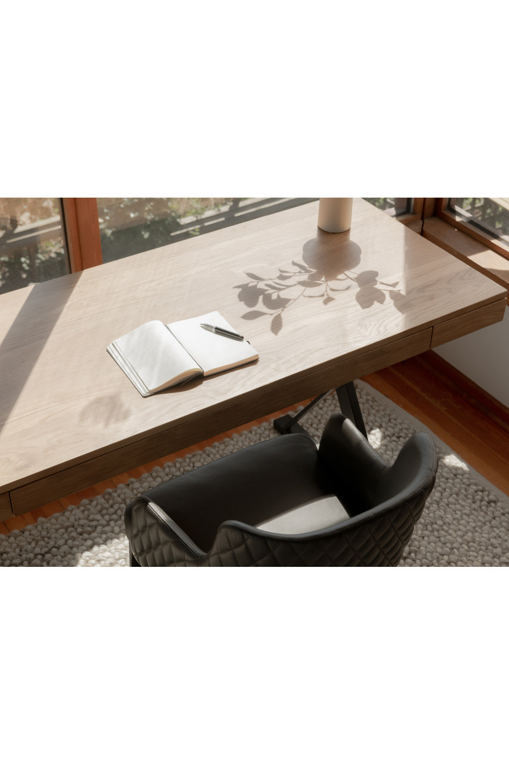   Modern European furniture - Trestle Framed Wooden Desk - www.oroa.com | Oroa.com
