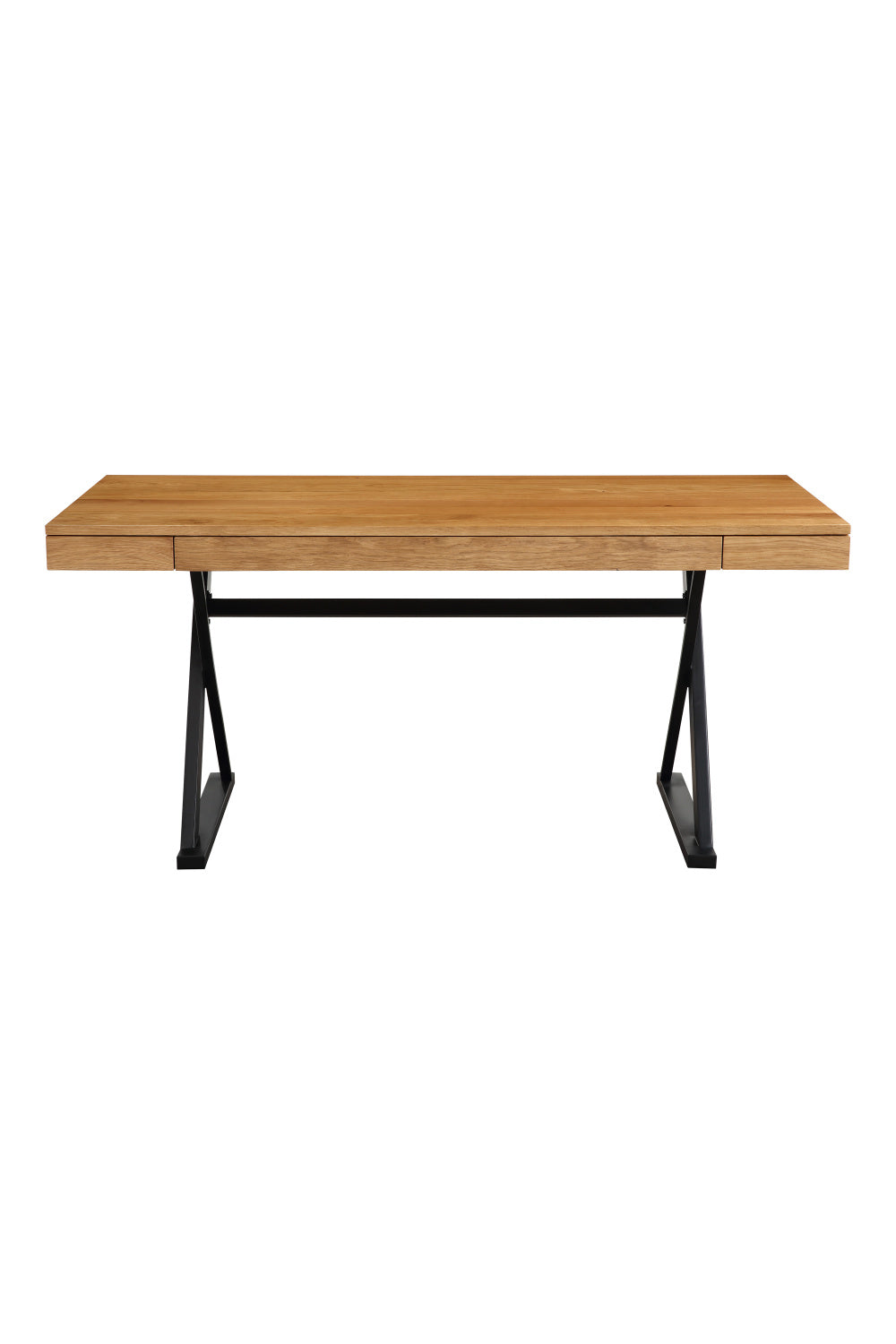  Modern European furniture - Trestle Framed Wooden Desk - www.oroa.com | Oroa.com