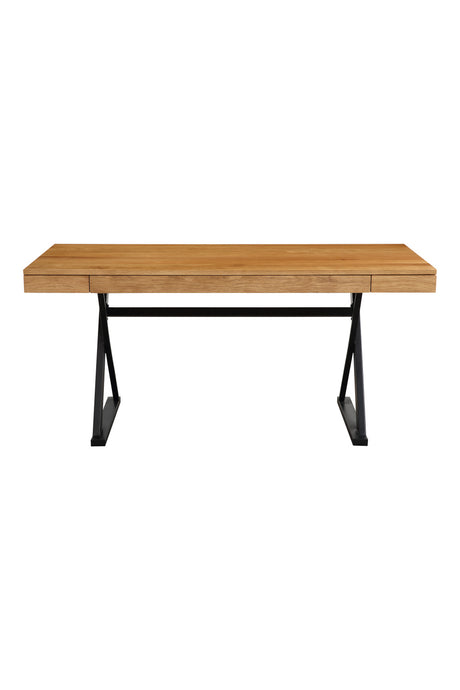   Modern European furniture - Trestle Framed Wooden Desk - www.oroa.com | Oroa.com