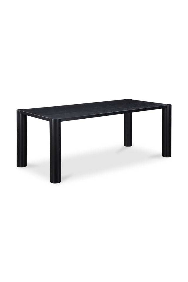 Modern European furniture - Black Oak Dining Table - www.oroa.com