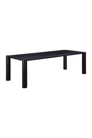   Modern European furniture - Black Oak Dining Table - www.oroa.com | Oroa.com