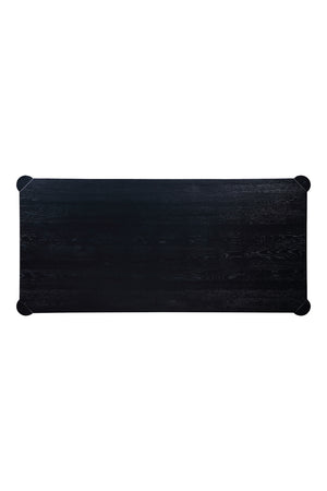   Modern European furniture - Black Oak Dining Table - www.oroa.com | Oroa.com
