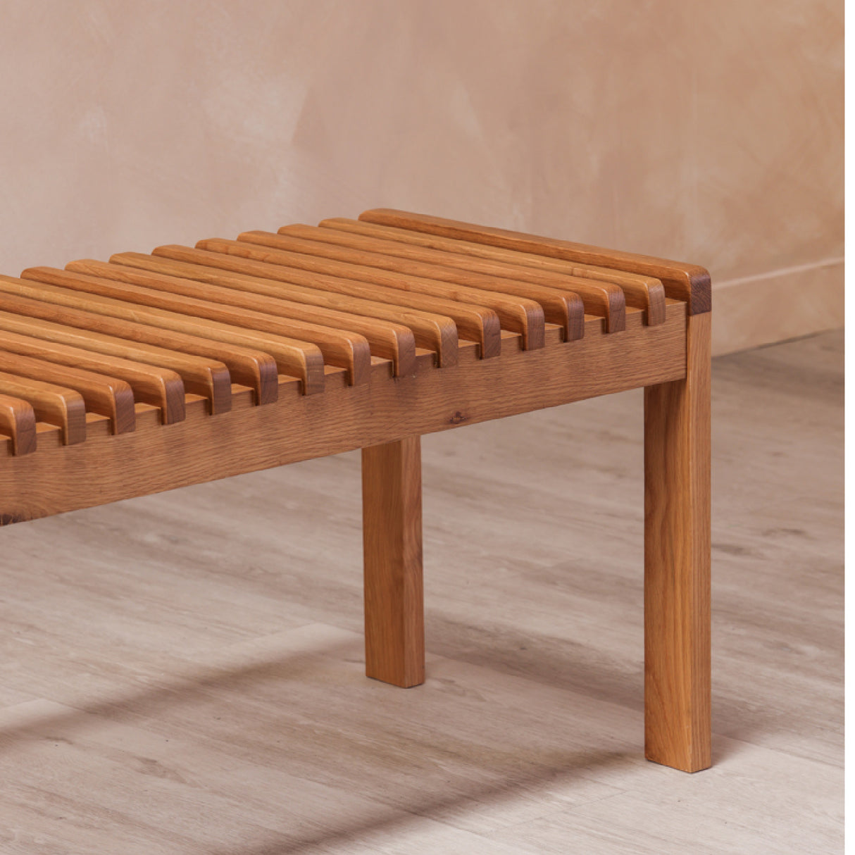   Modern European furniture - Solid Wood Slatted Bench - www.oroa.com | Oroa.com