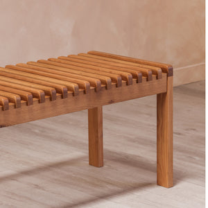   Modern European furniture - Solid Wood Slatted Bench - www.oroa.com | Oroa.com