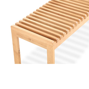   Modern European furniture - Solid Wood Slatted Bench - www.oroa.com | Oroa.com
