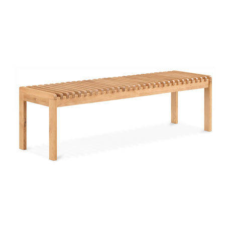   Modern European furniture - Solid Wood Slatted Bench - www.oroa.com | Oroa.com