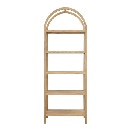   Modern European furniture - Solid Oak Arched Bookcase - www.oroa.com | Oroa.com