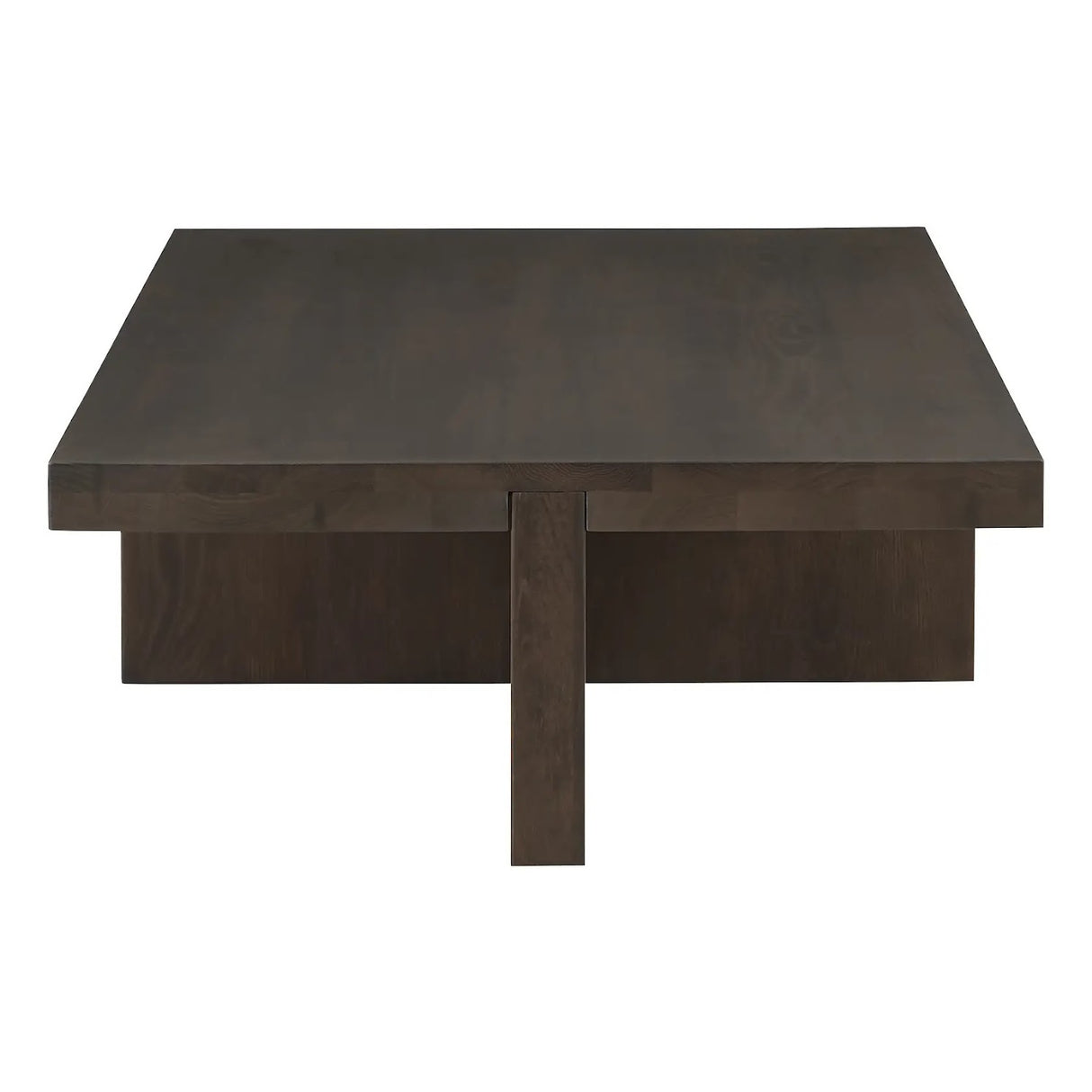   Modern European furniture - Oak Cross-Base Rectangular Coffee Table - www.oroa.com | Oroa.com