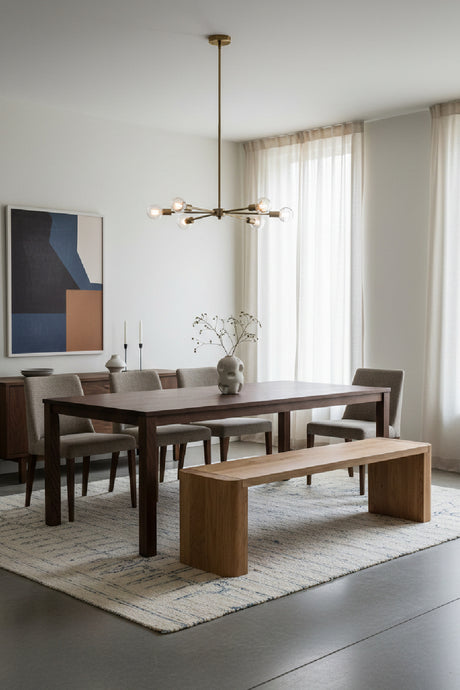   Modern European furniture - Solid Oak Dining Bench - www.oroa.com | Oroa.com