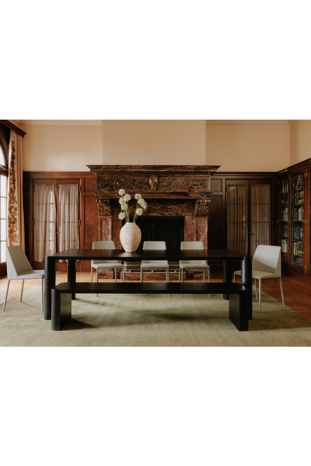   Modern European furniture - Solid Oak Dining Bench L - www.oroa.com | Oroa.com