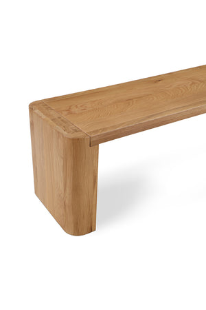   Modern European furniture - Solid Oak Dining Bench L - www.oroa.com | Oroa.com