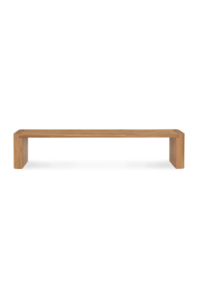 Modern European furniture - Solid Oak Dining Bench L - www.oroa.com
