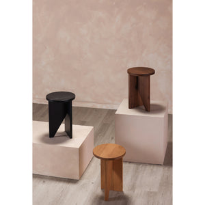   Modern European furniture - Wooden Cross-Base Accent Table - www.oroa.com | Oroa.com