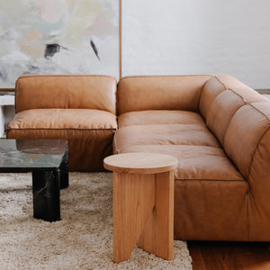   Modern European furniture - Wooden Cross-Base Accent Table - www.oroa.com | Oroa.com