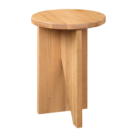   Modern European furniture - Wooden Cross-Base Accent Table - www.oroa.com | Oroa.com