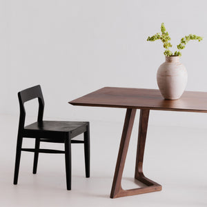   Modern European furniture - Solid Wood Open-Back Dining Chair - www.oroa.com | Oroa.com