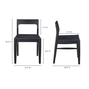   Modern European furniture - Solid Wood Open-Back Dining Chair - www.oroa.com | Oroa.com